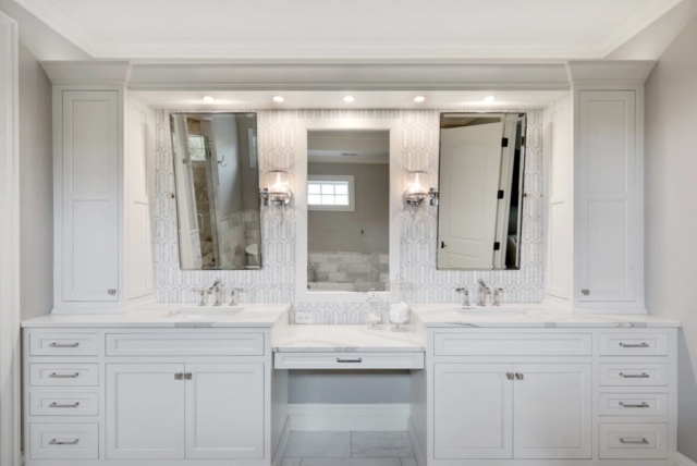 White Bathroom Vanity Cabinets